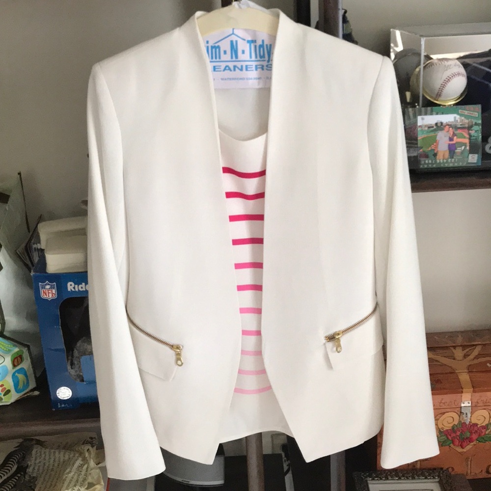 Robert Rodriguez White Blazer - image 1